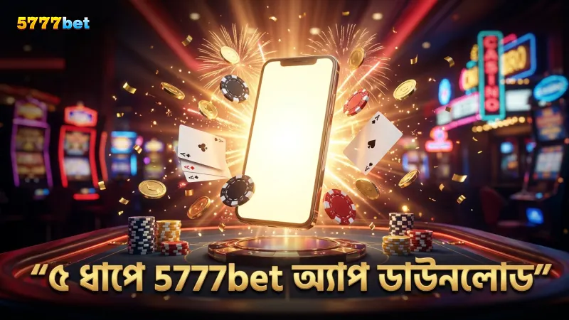 ৫টি ধাপে 5777bet অ্যাপ নিরাপদে ডাউনলোড ও ইনস্টল করা হয়