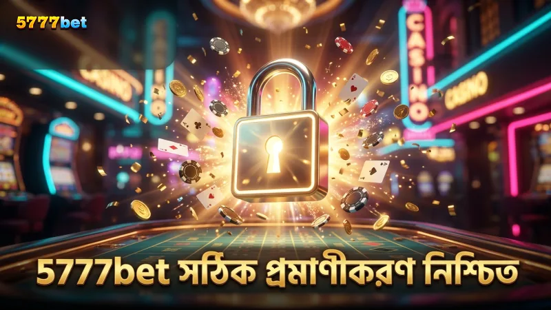 5777bet উইথড্রয়ালে প্রমাণীকরণ প্রক্রিয়া সঠিকভাবে সম্পাদন করুন