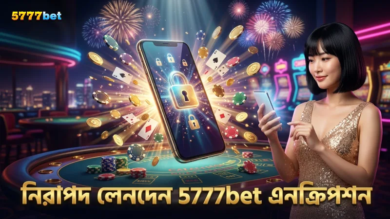 5777bet নিরাপদ লেনদেনের জন্য এনক্রিপশন প্রযুক্তি ব্যবহার করে