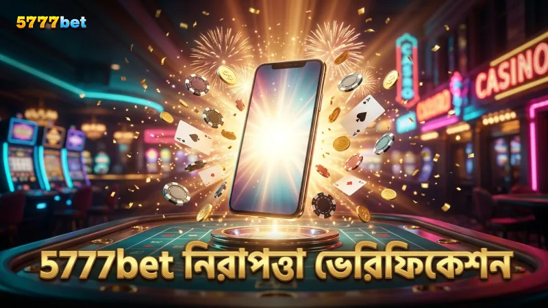5777bet নিরাপত্তা ব্যবস্থায় ভেরিফিকেশন ও এনক্রিপশন