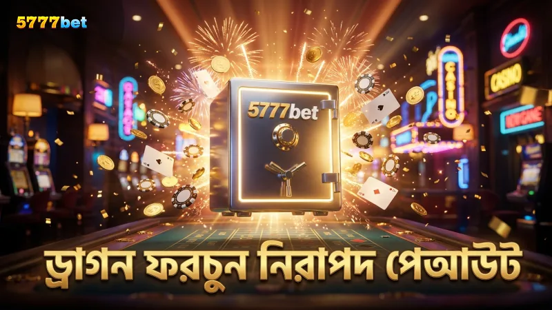 ড্রাগন ফরচুন রিয়েল পেআউট মাল্টিপ্লায়ার নিরাপত্তা নিশ্চিত করে।