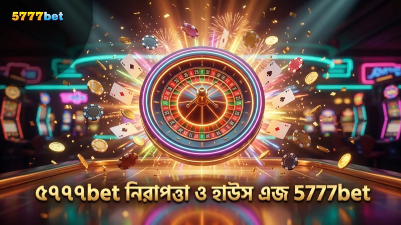 ৫৭৭৭bet প্ল্যাটফর্মে নিরাপদ বাজি ও হাউস এজ বোঝা যায়