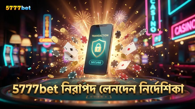 5777bet প্লেয়ারদের জন্য সুরক্ষিত লেনদেনের নির্দেশিকা।