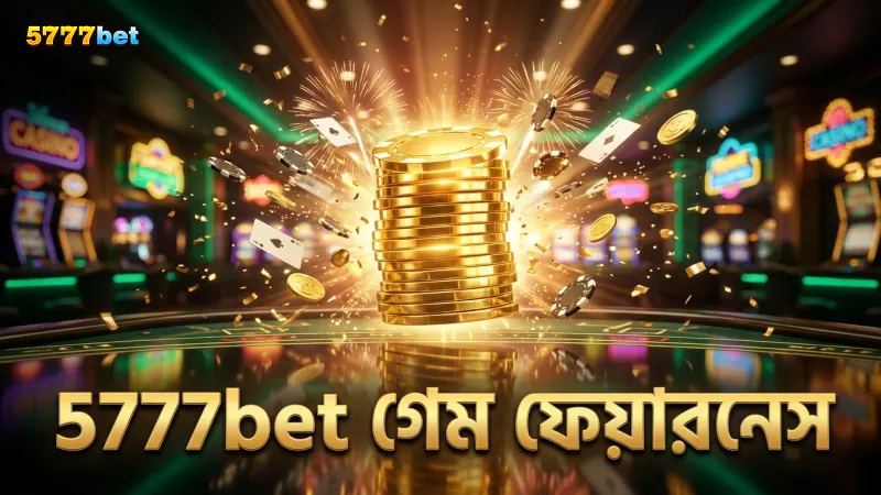 5777bet এর তথ্যভাণ্ডার গেমের ফেয়ারনেস নিশ্চিত করে।