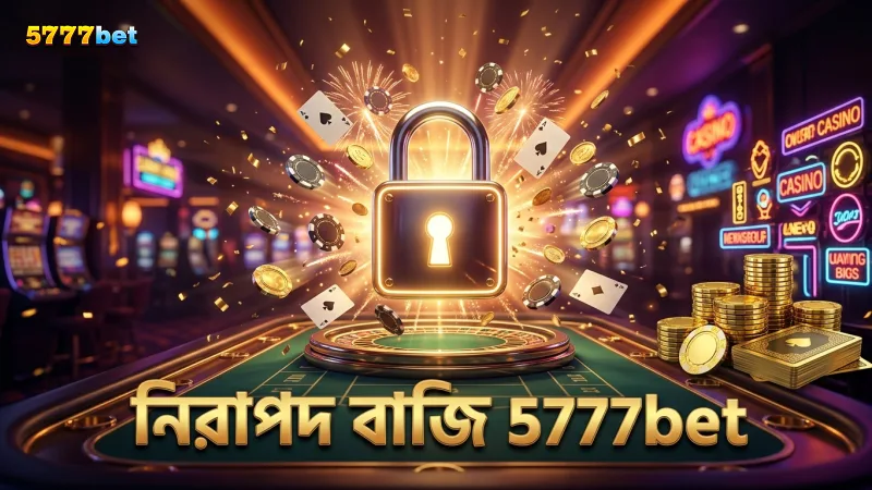 নিরাপদ ও বিশ্বাসযোগ্য 5777bet প্ল্যাটফর্মে বাজি ধরুন নিশ্চিন্তে