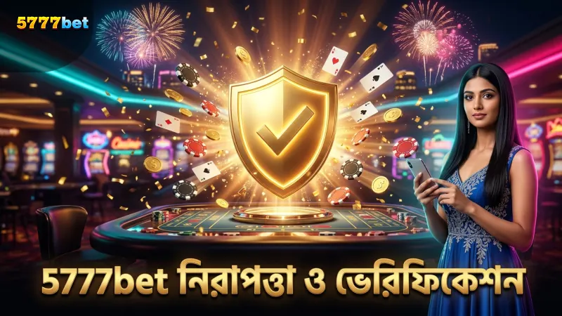5777bet-এ ভেরিফিকেশন ও এনক্রিপশন নিশ্চিত।