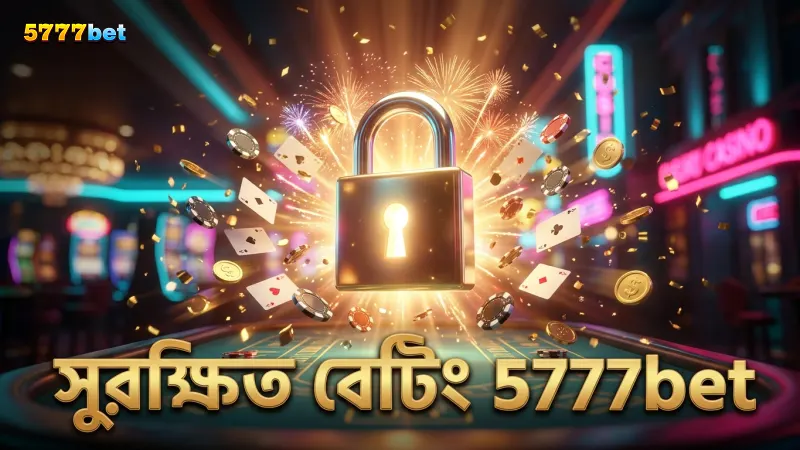 5777bet-এর নিরাপত্তা ব্যবস্থা খেলোয়াড়দের আস্থা বৃদ্ধি করে