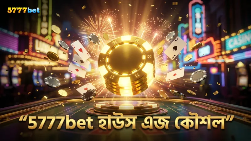 5777bet-এ হাউস এজ কমানোর কার্যকর কৌশল প্রয়োগ করা যায়।