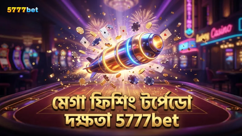 মেগা ফিশিং-এ টর্পেডো ক্যানন ব্যবহার দক্ষতা বাড়ায়