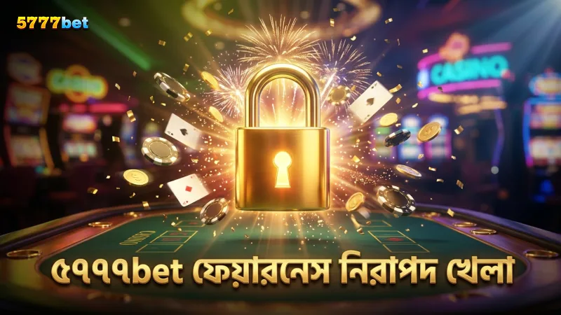 ৫৭৭৭bet এর ফেয়ারনেস রুল বুক নিরাপদ খেলার নিশ্চয়তা