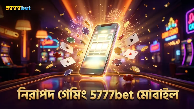 5777bet মোবাইল প্ল্যাটফর্মে নিরাপদ গেমিং নিশ্চিত করে