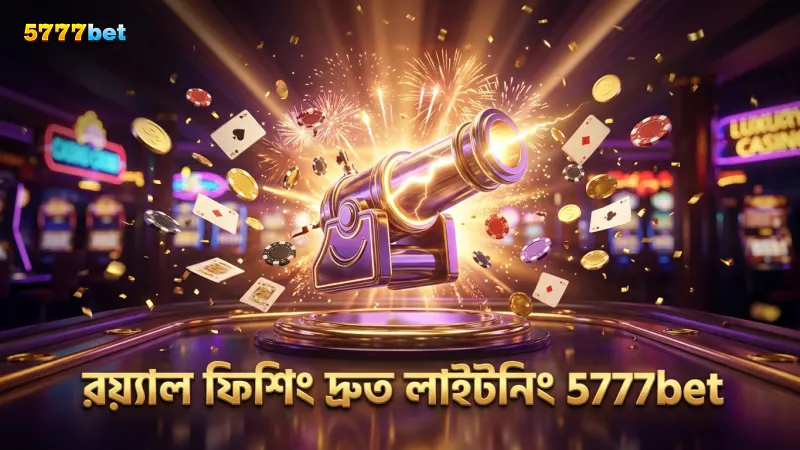 রয়্যাল ফিশিংয়ের লাইটনিং ক্ষমতা দ্রুত খেলা নিশ্চিত করে