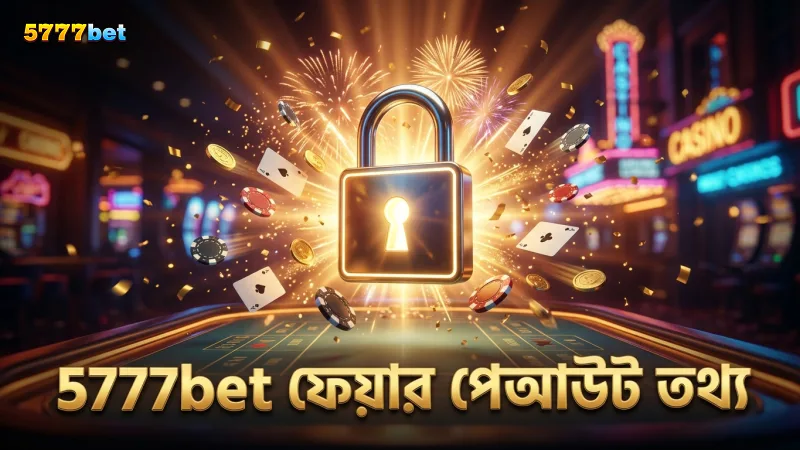5777bet এর ফেয়ার পেআউট তথ্য মুনাফায় সহায়ক