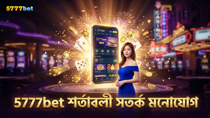 5777bet শর্তাবলী মনোযোগ দিয়ে পড়ুন সতর্ক থাকুন